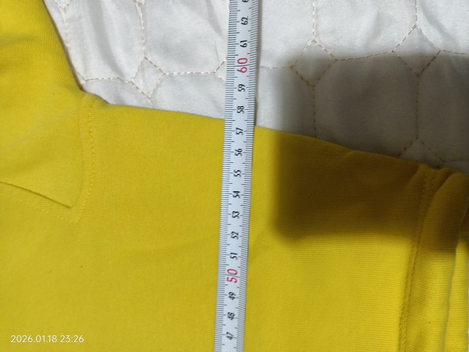 Sarı Kapüşonlu oversize Mini Sweatshirt - Görsel 4