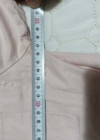 fermuarlı Pembe Kısa Kollu Kadın Ceket üzerine oturan kesim - Görsel 9