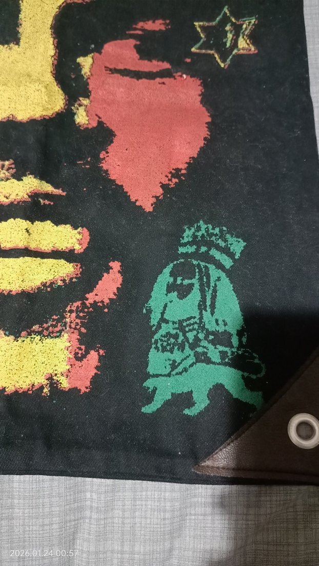 Bob Marley sırt çantası hiç kullanılmadı  coton - Görsel 2