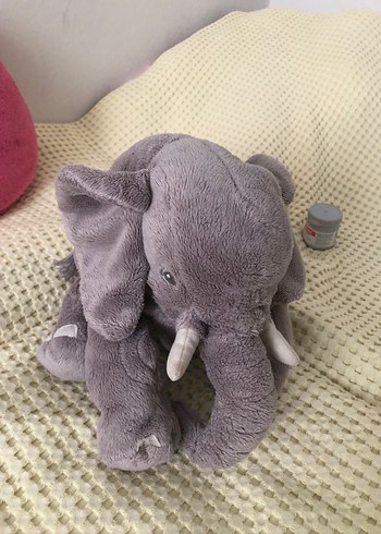 Ikea Gri Peluş Fil Oyuncak