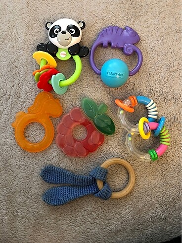 Fisher Price Çıngıraklar ve diş kaşıyıcılar