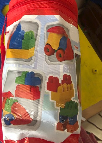 Beden Renk Akıllı Çocuk 40 Parça Renkli Lego Seti