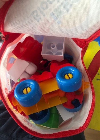 Diğer Akıllı Çocuk 40 Parça Renkli Lego Seti