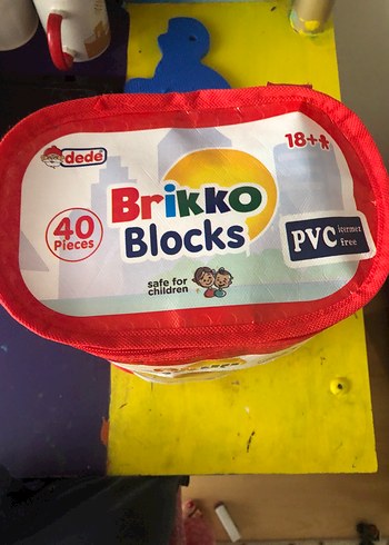 Beden Akıllı Çocuk 40 Parça Renkli Lego Seti