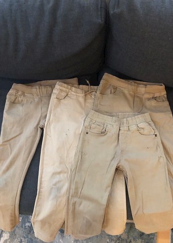 LC Waikiki Erkek Çocuk Bej Keten Rahat Pantolon