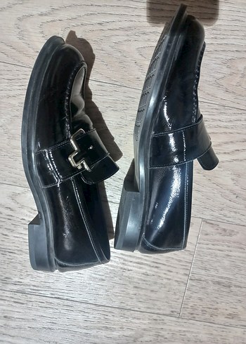 38 Beden Siyah Loafer Ayakkabı