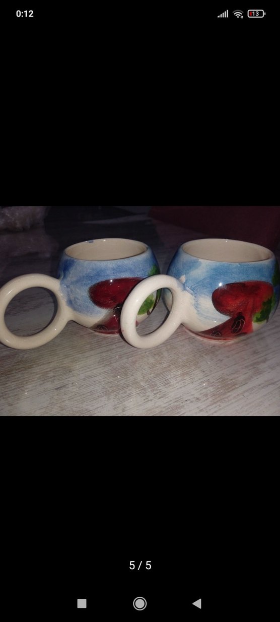 Seramik Kahve Fincanı - Görsel 5