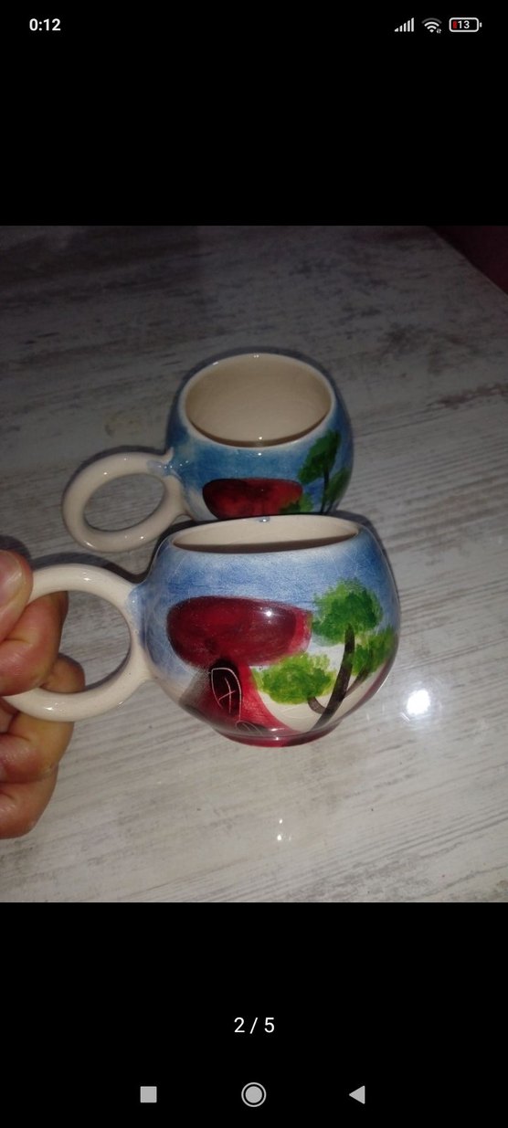 Seramik Kahve Fincanı - Görsel 2