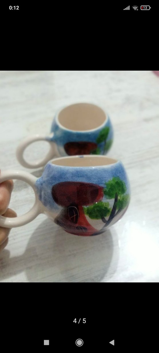 Seramik Kahve Fincanı - Görsel 4