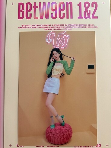 twice dahyun postcard
