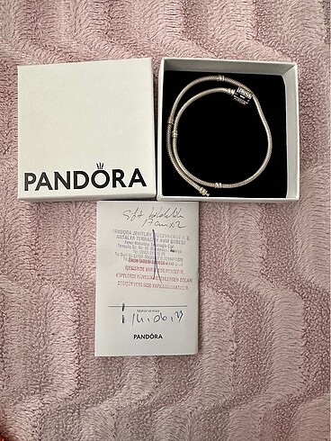 Pandora çift sıra bileklik