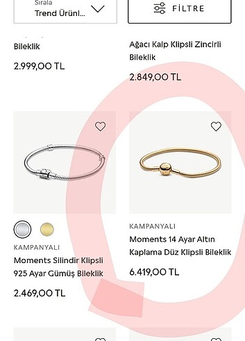 Beden 14 ŞUBATA ÖZEL PANDORA BİLEKLİK