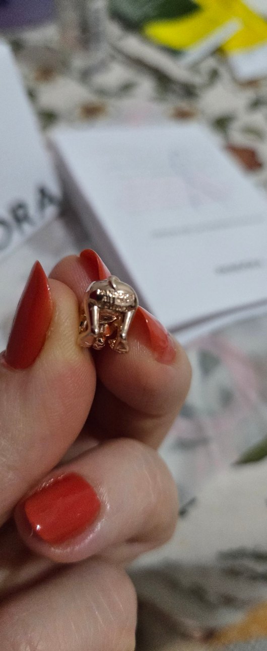 PANDORA KAPLAN GOLD CHARM - Görsel 5