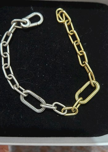 Pandora PANDORA 2 RENK ME BİLEKLİK 17 CM