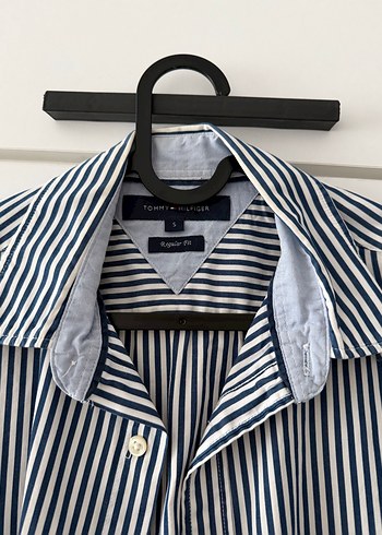 Erkek Çizgili Pamuklu Gömlek - Görsel 2