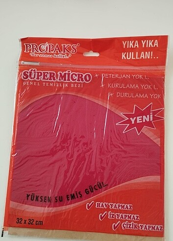 Mikrofiber temizlik bezi  - Görsel 2