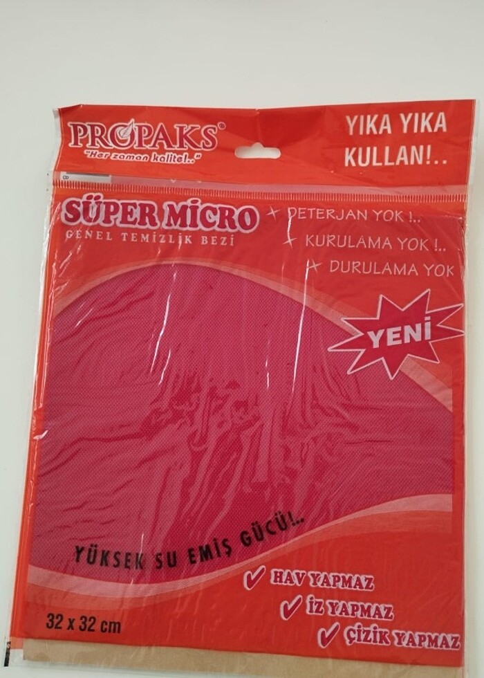 Mikrofiber temizlik bezi  - Görsel 2