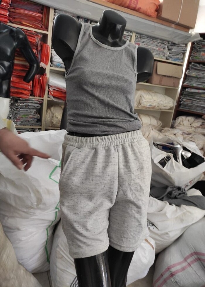 Bay, bayan şort. - Görsel 2