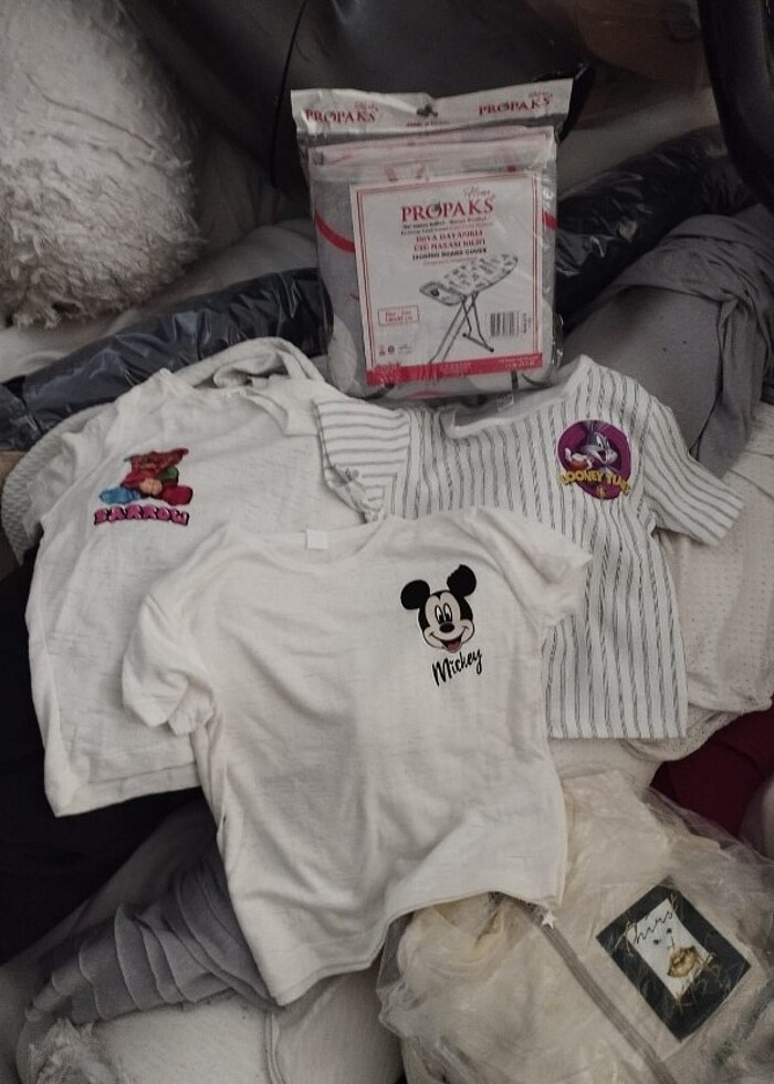 Çocuk tişört ve ütü masası örtüsü  - Görsel 2