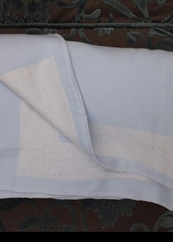 Pembe ve mavi bebek battaniyesi - Görsel 2