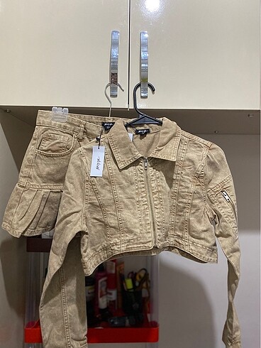 Mini etek ve ceket