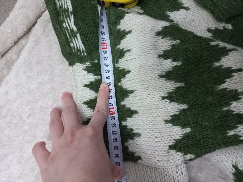 Yeşil Beyaz Desenli cocuk  Kazak - Görsel 4