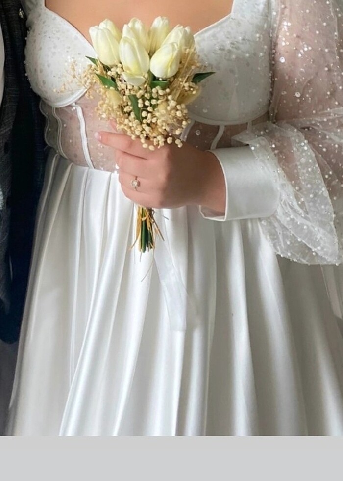 Nikah elbisesi , Nişan elbisesi , Abiye - Görsel 2