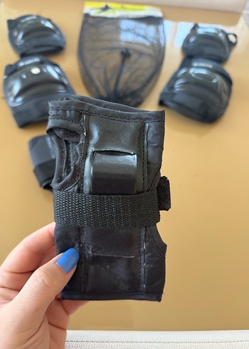 Delta Siyah Kolluk Dizlik Seti - Görsel 3