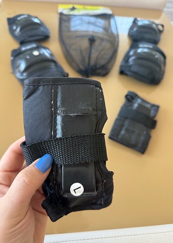 Delta Siyah Kolluk Dizlik Seti - Görsel 2