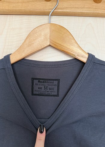 RodiMood Sıfır Kol Erkek Tişört - Görsel 2