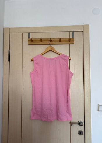 Kadın Büyük Beden Sıfır Kol Tişört - Görsel 5