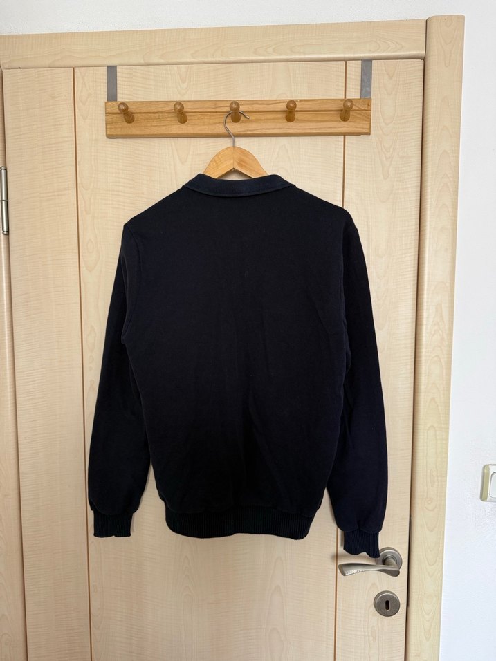 Düğmeli Polo Yaka Erkek Kazak - Görsel 3