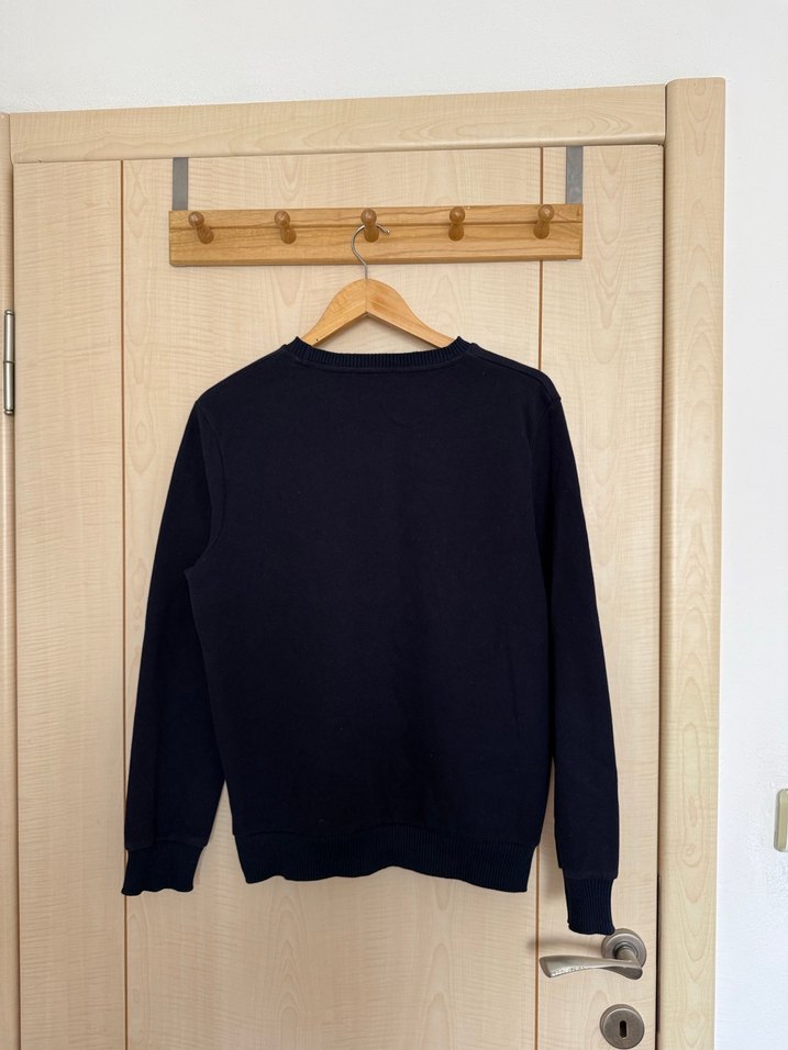 Lacivert Erkek Triko Sweatshirt - Görsel 3