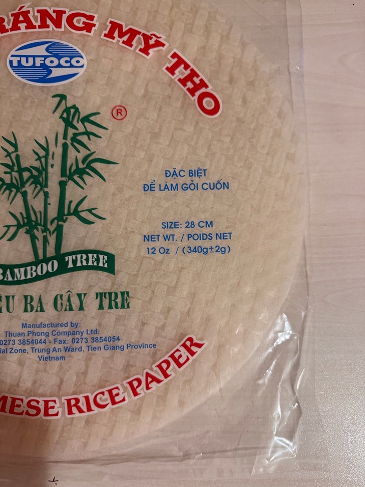 Vietnamese Rice Paper - MAXI Boy Pirinç Yufkası - Görsel 2