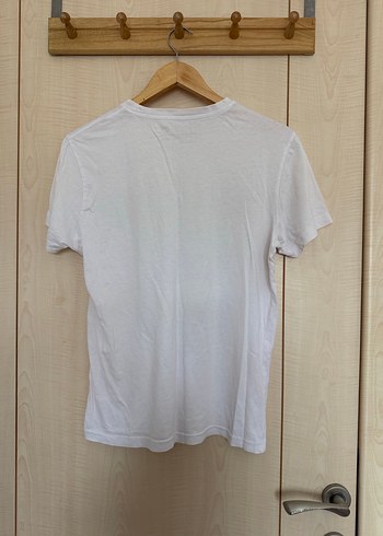 Baskılı Beyaz Erkek Tişört - Görsel 3