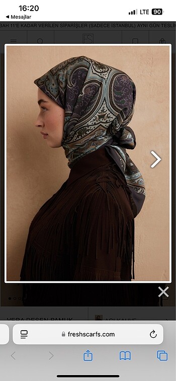 Fresh scarfs eşarp