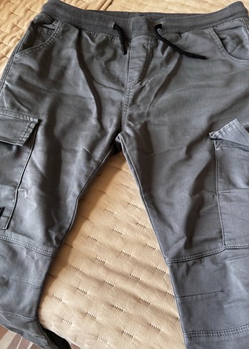 Gri Regular Fit Erkek Kot Pantolon - Görsel 5