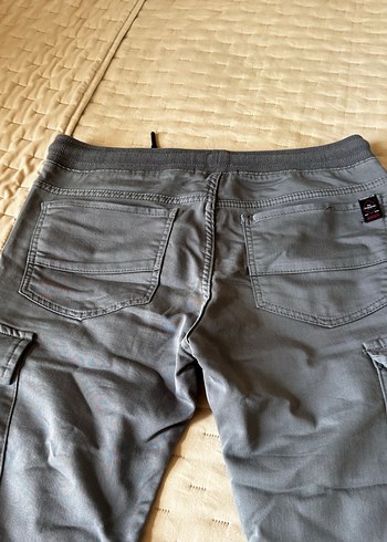 Gri Regular Fit Erkek Kot Pantolon - Görsel 8