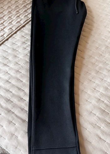 Gri Kadın Pamuklu Rahat Kesim Pantolon - Görsel 3