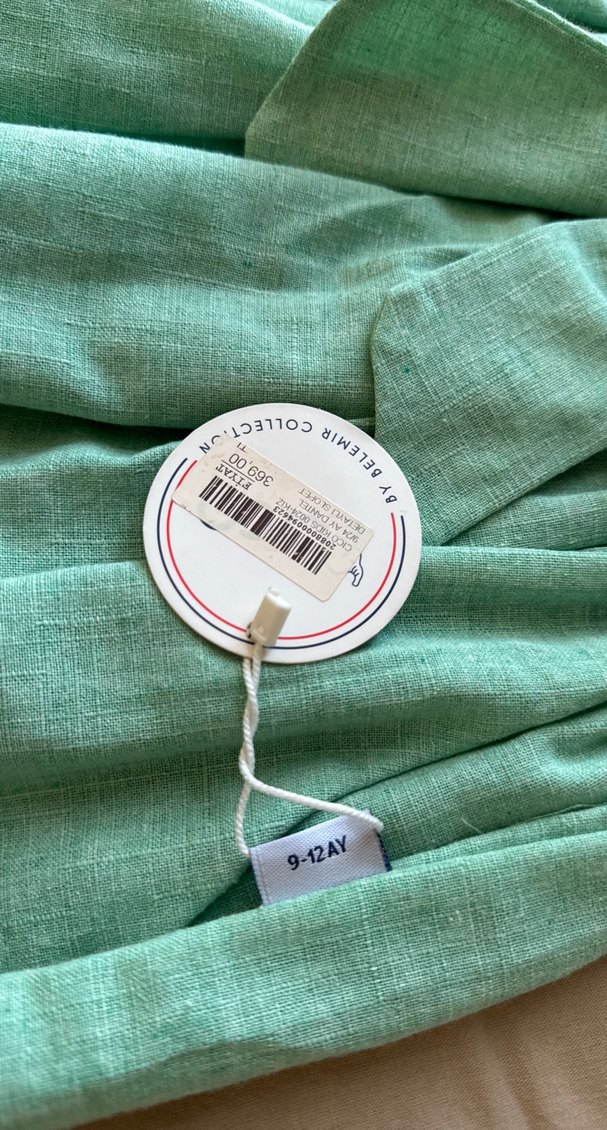 Kız Çocuk Dantel Detaylı Bohem Elbise - Görsel 2