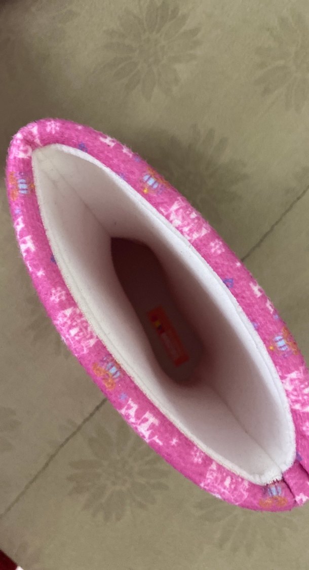 Pembe Kız Çocuk  Çizmesi Velcro - Görsel 3