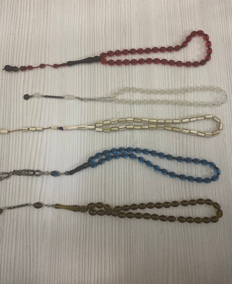 Bohem Tarzda Çok Renkli Erkek Tesbihleri - Görsel 2