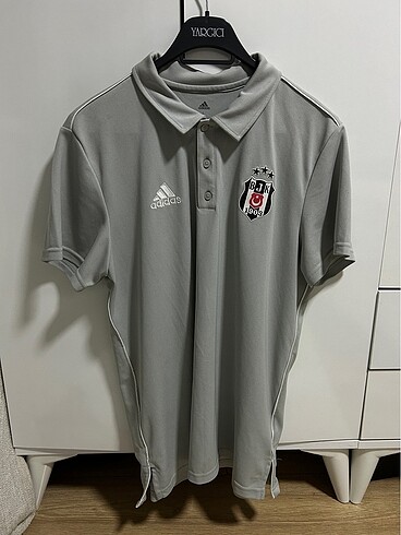 Beşiktaş 17/18 gri polo yaka tshirt