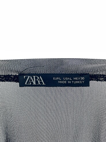l Beden siyah Renk Zara Bluz %70 İndirimli.