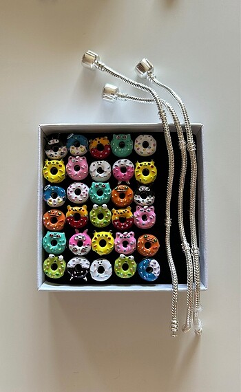 Donut charm / adet fiyatı