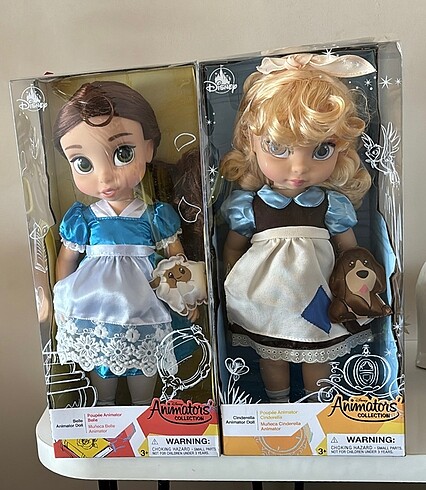 Beden Belle ve Cinderella oyuncak bebek