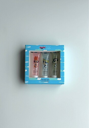 Powerpuff girls lip gloss seti