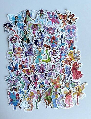 Winx Club sticker seti