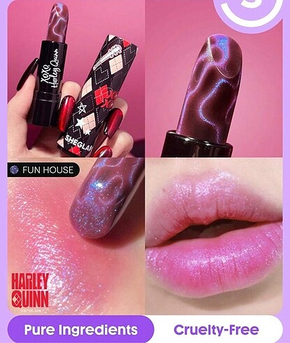 Beden Harley Quinn lipstick