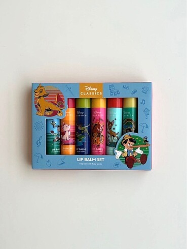 Disney lip balm seti